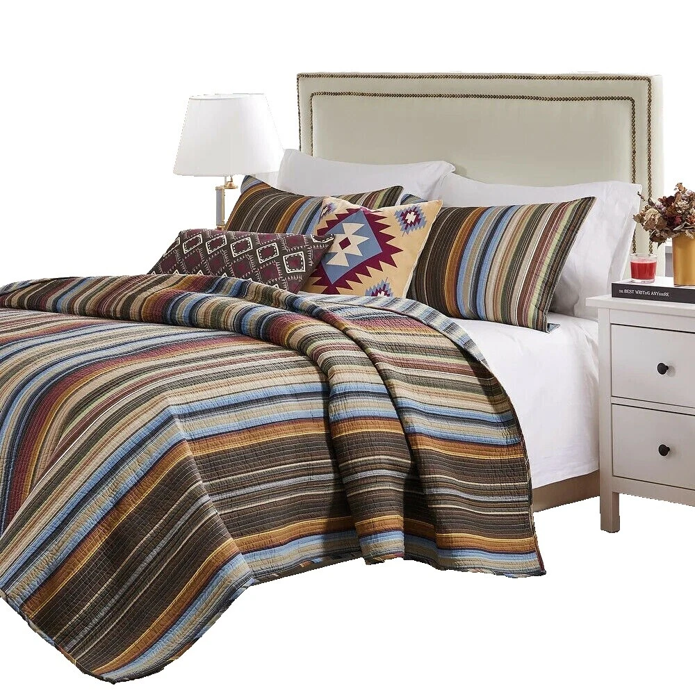 King Multicolor Southwestern Edredones, colchas y cobertores para cunas
