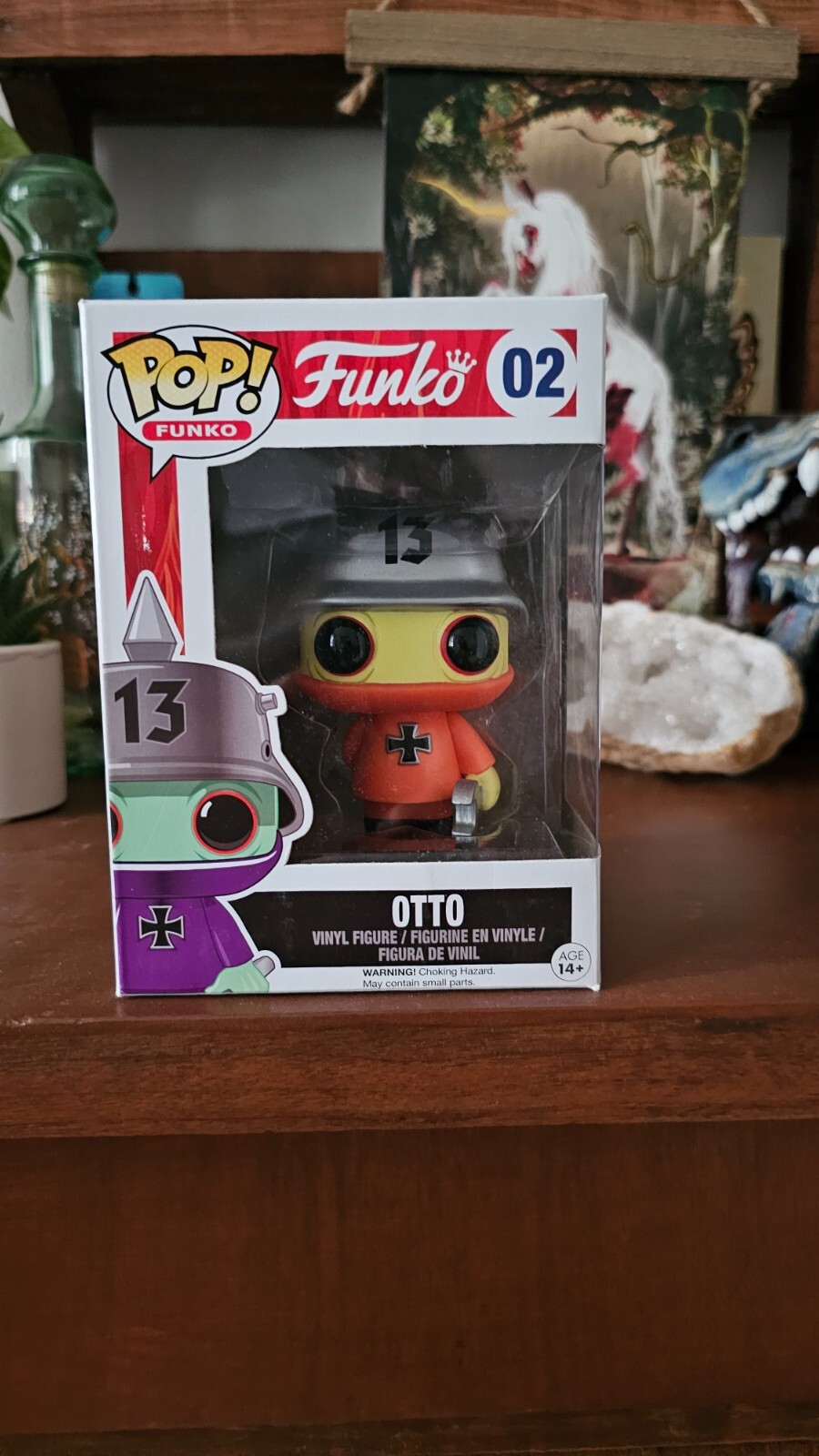 Sale Funko Pop! Original: Spastik Plastik - Otto; 2016 Sdcc Excl; Signed By Designer