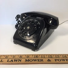 Vintage Automatic Electric Early Model 80 Rotary Dial Telephone 