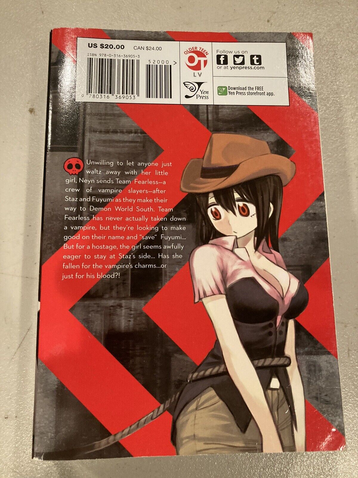 Blood Lad, Vol. 1, 3 , 5, 6, by Yuuki Kodama, English Manga (2014,  Paperback) 9780316376723