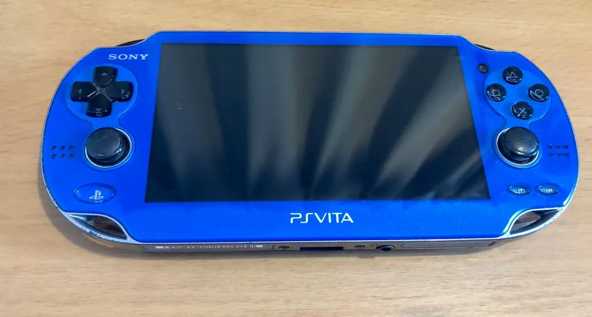 PS Vita PCH-1000 Sony Playstation Sapphire Blue FS | eBay