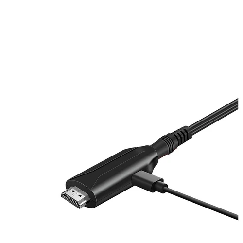 SCART auf zu HDMI Adapter Kabel 1 Meter Konverter Wandler HD Video Audio HD TV - Bild 6 von 6