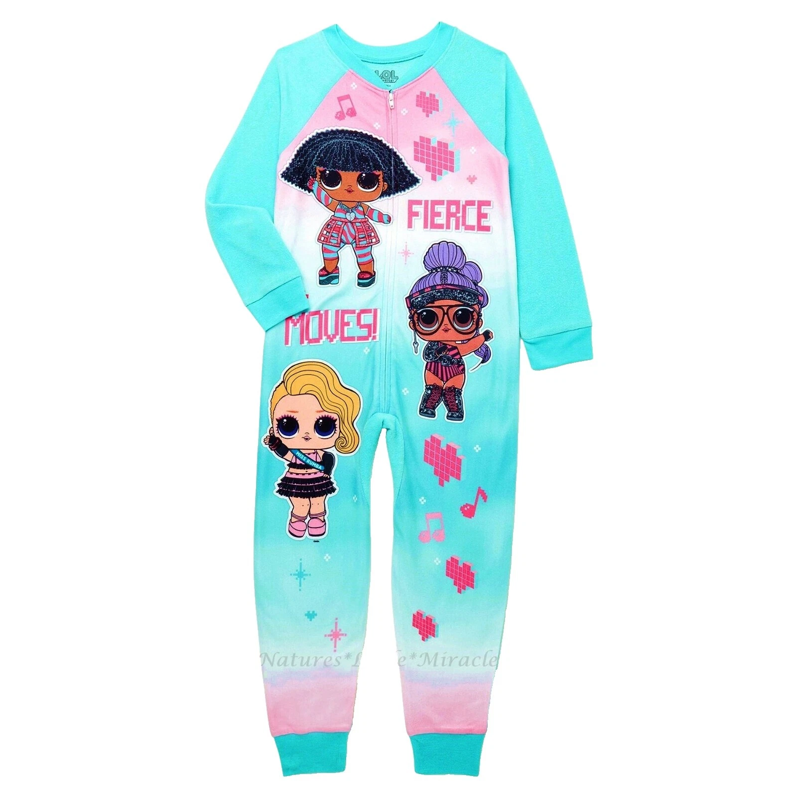 Цельная пижама с длинным рукавом 12 размеров для девочек