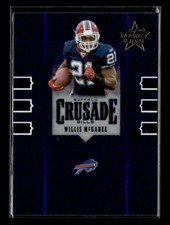 2005 Leaf Rookies & Stars #C-25 Willis McGahee Crusade Purple #/250
