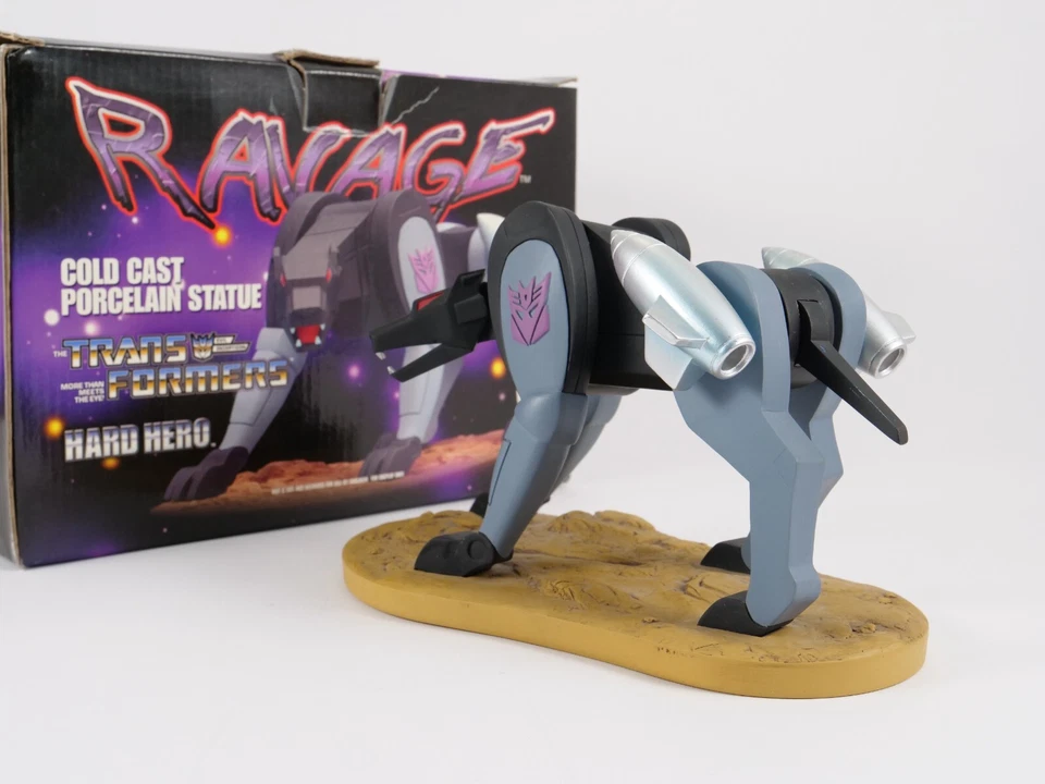 Generación 1 Transformers Ravage Figura N º 1010/2000 Con Caja Principios 2000 - Imagen 3 de 4