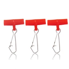 Lot 30 Fishing Line Sinker Slider Duo-lock Snaps Catfish Surf Rigs 77Lb-110Lb 