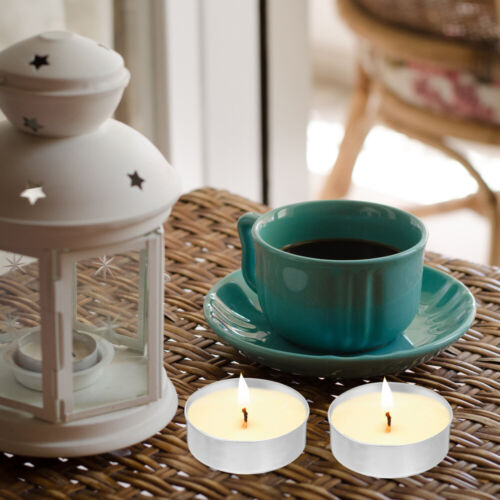  200 Pcs M Travel Tea Light Candle Holders Tealight Glasses Jars - Picture 1 of 12