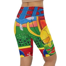 Henri Matisse Biker Shorts
