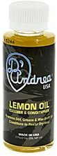 D'Andrea DAL2 Lemon Oil Cleaner & Conditioner Insturment Fretboard Lemon Oil 2oz