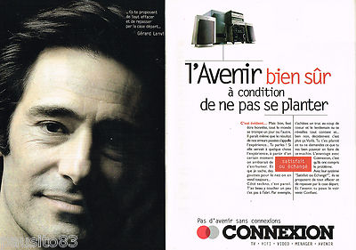 ADVERTISING ADVERTISING 065 1995 CONNECTION hi-fi video (2p) GERARD LANVIN
