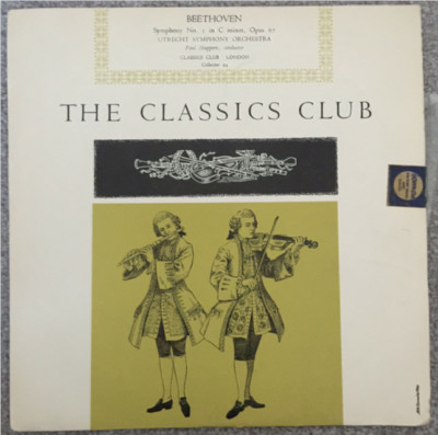 Beethoven Symphony No. 5 In C Minor Opus 67  10'' LP