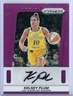 2025 PANINI PRIZM KELSEY PLUM THROWBACK AUTO PURPLE SUPER STAR 48/49 WOW