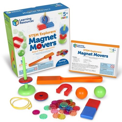 Learning Resources MINT-Forscher Magnet Mover Alter 5-9 Magnetwissenschaft Kit