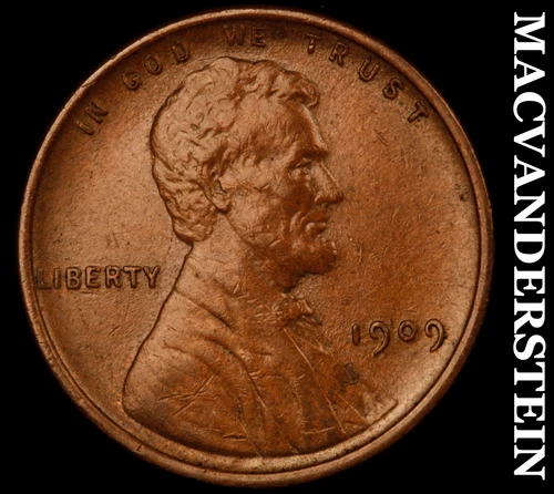 1909 Lincoln Wheat Cent- Semi Key Date- High Grade No Reserve #J5486