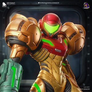 Statue Réplique Du Casque Samus – Metroid Prime – Polystone – F4F – Neuve