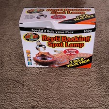 Zoo Med SL2100 Repti Basking Spot Lamp Value Pack 100W - 0097612362008 