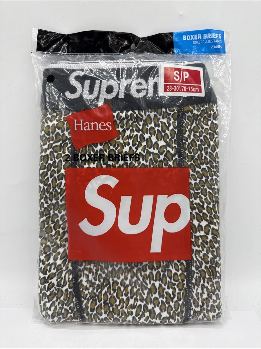 Supreme Hanes Leopard Boxer Briefs Supreme Hanes Leopard Boxer
