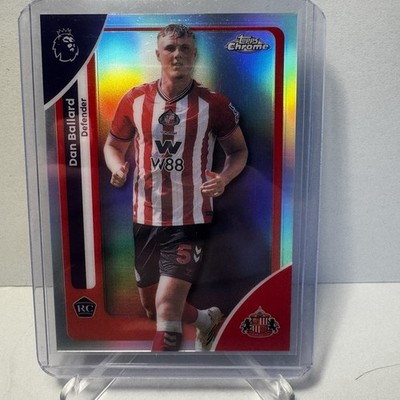 Topps Chrome Premier League Chrome 2026 Dan Ballard Refractor Sunderland