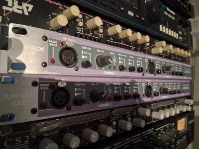 Aphex Model 107 Tubessence Stereo Microphone Preamp 2-Channel