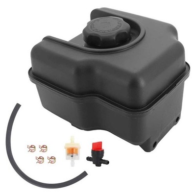 Fuel Tank with Integrated Fuel Line Shut-Off Valve and Filter for 121000 122000