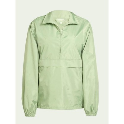 Windbreaker One Plus Size 0X to 2X Green Green Pullover Jacket BALA x FFF Colab