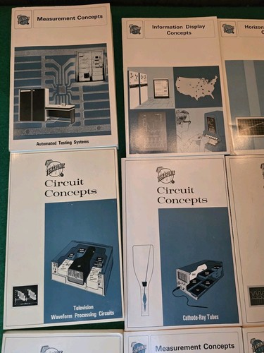 Lot of 18 !! 1960s TekTronix Measurement / Circuit Concepts Books DIY - Foto 2 di 7