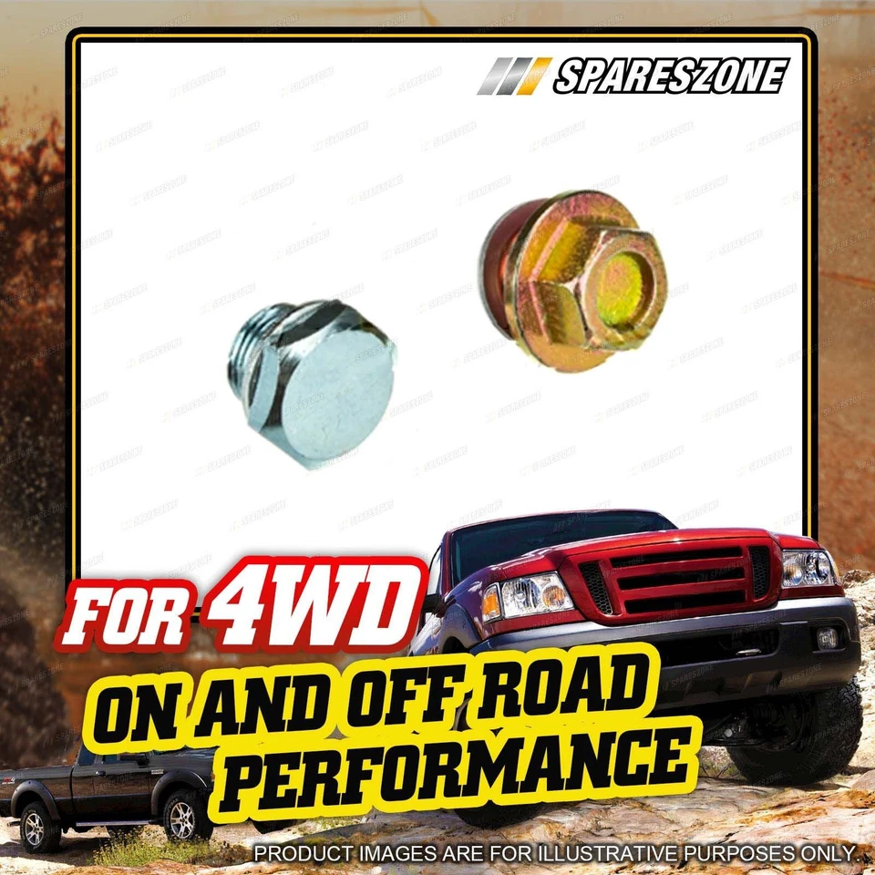 4X4FORCE Diff Front Filler Drain Plug Kit for TOYOTA Hilux GGN25 KUN26