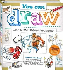 You Can Draw - Hardcover, by Hinkler - Good