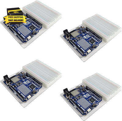 Base Plate Breadboard for Arduino Uno R3/R4   Base Platform with Integrated Brea