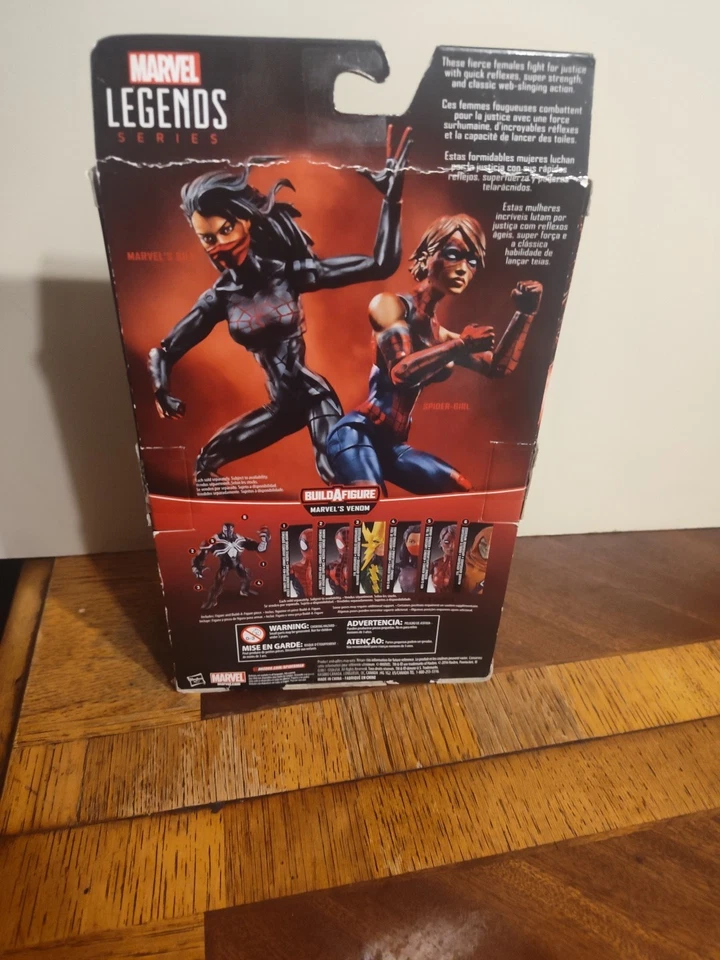  Hasbro Marvel Legends Space Venom Wave  SPIDER-GIRL  Ashley Barton - Image 2 of 4