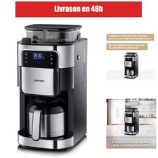 SEVERIN Cafetière avec broyeur intégré 1 000 W programmable KA 4814