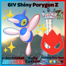 ✨ Shiny Alpha PorygonZ 6IV + EVs ✨ Pokemon Legends ZA 🚀 Fast 🚀