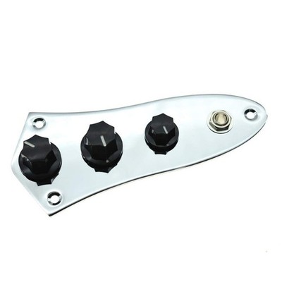 KAISH Fully Loaded Control Plate Pre-Wired with Wiring Chrome 