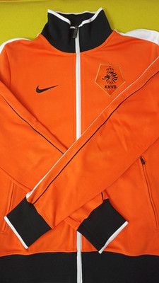 Niederländische Nationalmannschaft 2010 Trainingsjacke Nike Orange