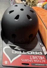 Pro-Tec Spade Series Multi-Sport Helmet Black M/L 54-58cm Ages 8+ Safety Gear