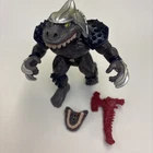 VTG 1997 Dino TMNT Tyranno Shredder Fig Ninja Turtles NO TAIL “AS IS” READ Descr
