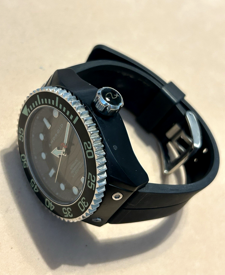 Rare- Android 576 Divemaster Espionage II Automatic Watch | eBay
