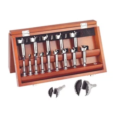 WOODRIVER 16-Piece Forstner Bit Set