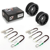 2X Fensterheber Reparatursatz SET Vorne Links+Rechts FÜR MERCEDES-BENZ CLS C219