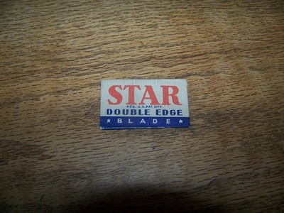 STAR Double Edge Razor Blade Made By 6NX Process American Safety Razor Co USA