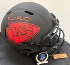 PATRICK MAHOMES Auto Authentic Signed Full Size Speed Rep Helmet BECKETT BAS COA