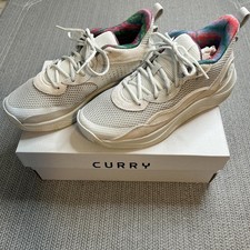 Under Armour GS Curry 3Z 24 SDE White Silver Basketball Shoes 7Y