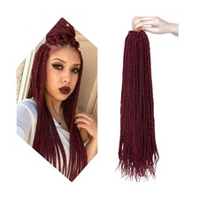 Box Braids Crochet Hair 22Inch Crochet Braids 6Packs Crochet ... FAST USA SHIP
