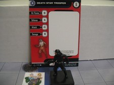  Star Wars Miniatures ALLIANCE  EMPIRE Death Star Trooper 27/60 with card 