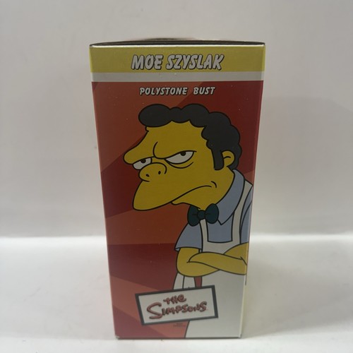 Simpsons Moe Szyslak Sideshow Collectibles Limited Edition Polystone Bust - Picture 9 of 10