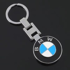 BMW Double sided Durable Metal Key Ring Keychain