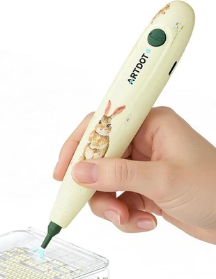 ARTDOT Electric Diamond Art Vacuum Pen Kits for adults, Wireless Pen as Diamond