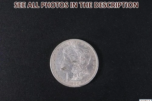 NobleSpirit (JL) Desirable 1880 Morgan Silver Dollar XF / AU