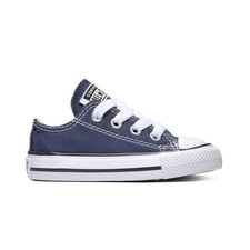 INFANT TODDLER CHUCK TAYLOR ALL STAR LOW TOP NAVY/WHITE 7J237-410 SIZE 7