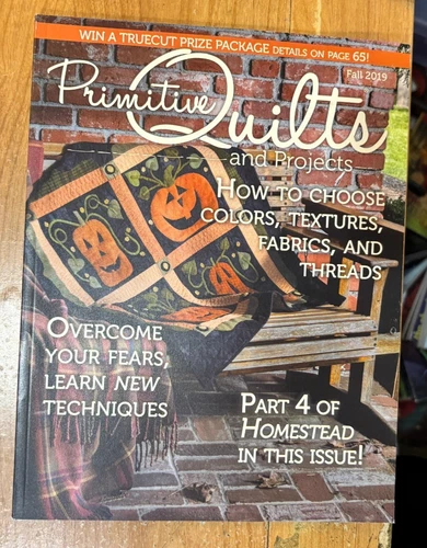 Primitive Quilts and Projects Magazine Fall 2019
